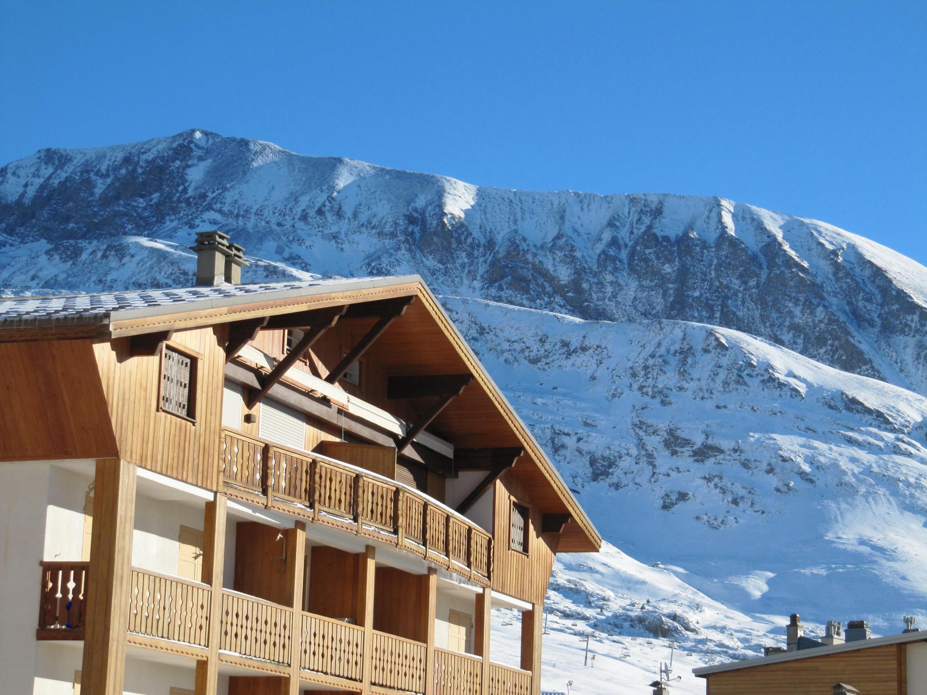 Chambre duo standard hôtel Les Bruyères, balcon, Alpe d’Huez