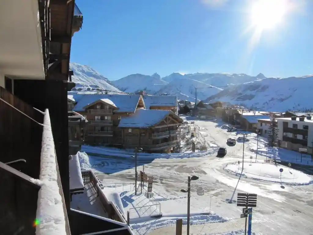 Panoramic Room Hotel Les Bruyères, balcony, Alpe d’Huez